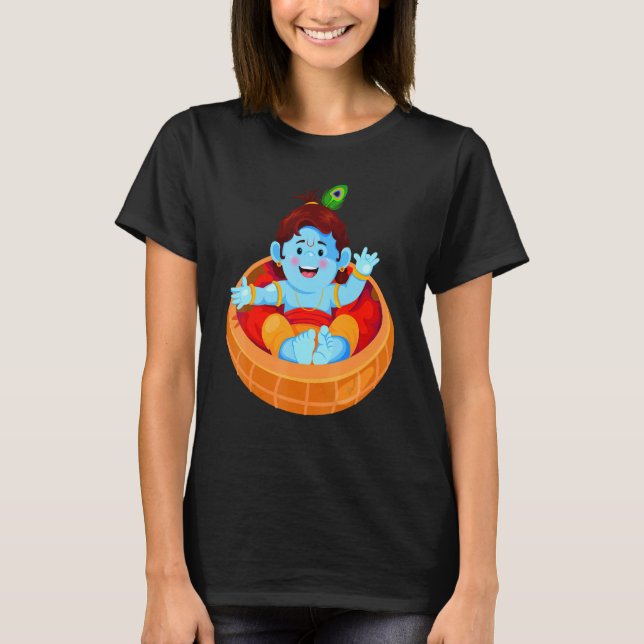 Camiseta Krishna Janmashtami (Anverso)