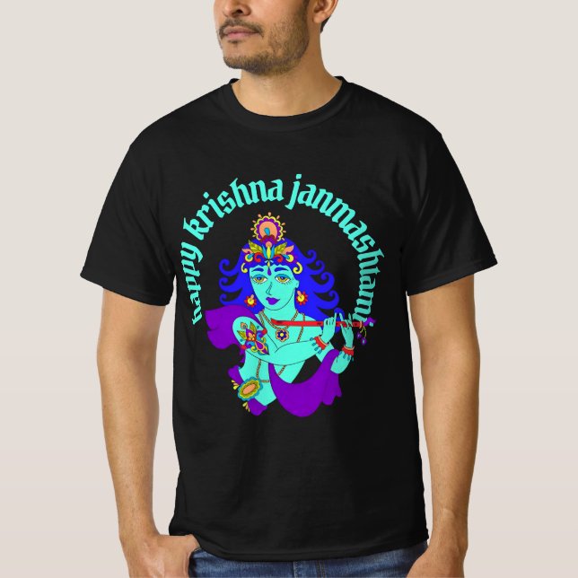 Camiseta Krishna Janmashtami (Anverso)