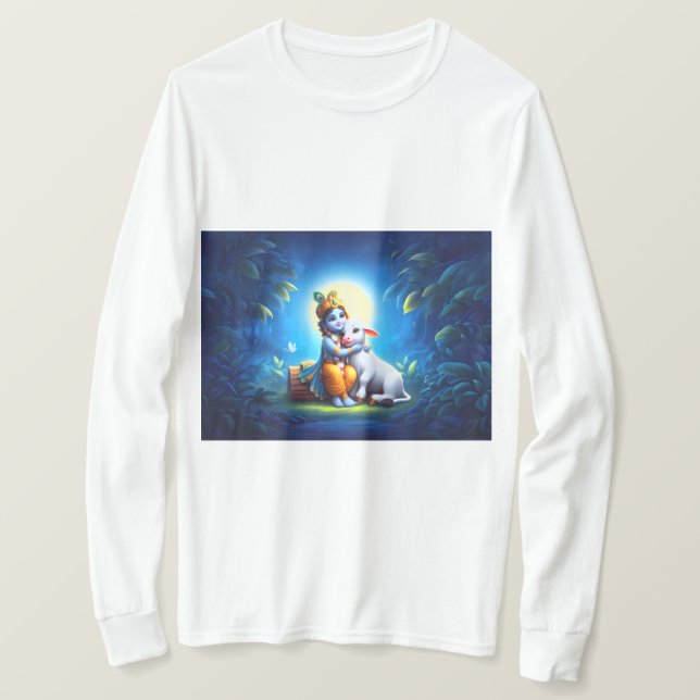 Camiseta Krishna ji (Anverso del diseño)