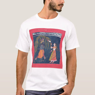 Camiseta Krishna que toca una flauta, del 'Vahula