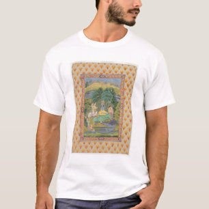 Camiseta Krishna y el Gopis (aguazo en el papel)