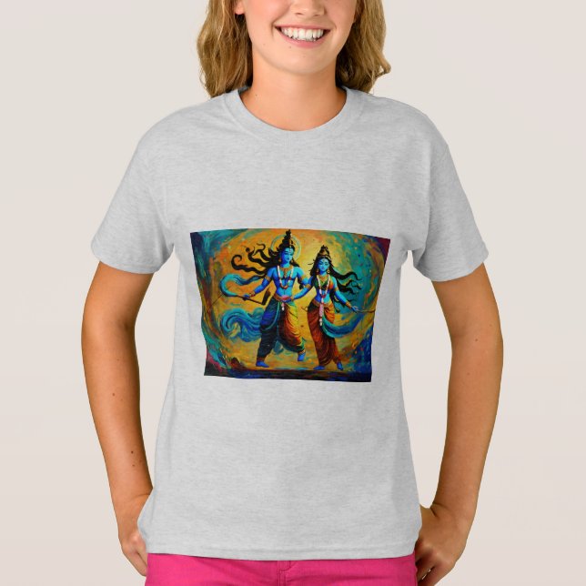 Camiseta Krishna y radha (Anverso)