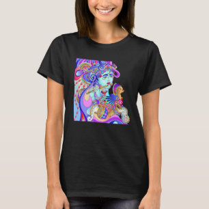 Camiseta Krishna Yoga Third Eye Isha Hindu Linga