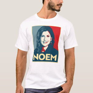 Camiseta KRISTI NOEM Poster de propaganda