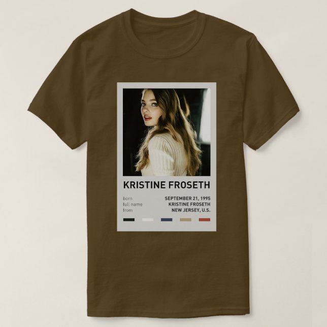 Camiseta Kristine Froseth TShirt 1 (Diseño del anverso)