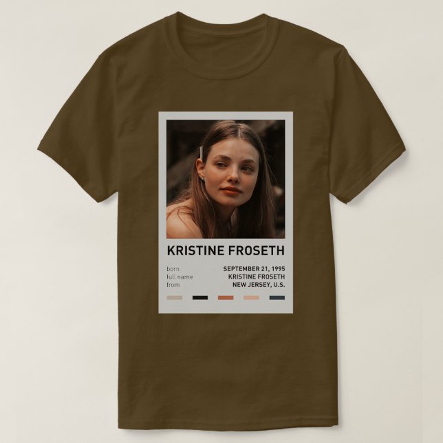 Camiseta Kristine Froseth TShirt 3 (Diseño del anverso)