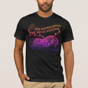 Camiseta KRMF LOGO Tee oficial brillante para hombres
