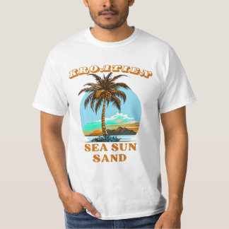 Camiseta Kroatien-Meer Sonne Sand