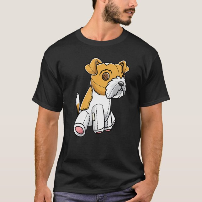 Camiseta Kromfohrlander Perro Kromi Perro Perro relleno (Anverso)