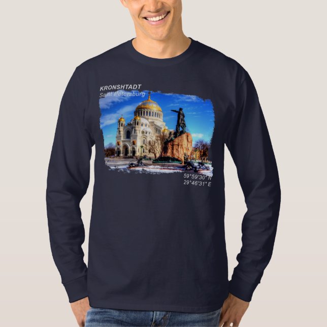 Camiseta Kronshtadt, San Petersburgo, Rusia (Anverso)