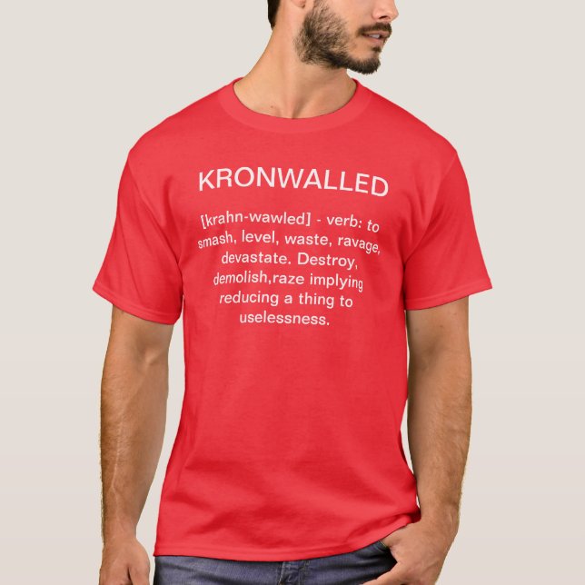 CAMISETA KRONWALLED (Anverso)