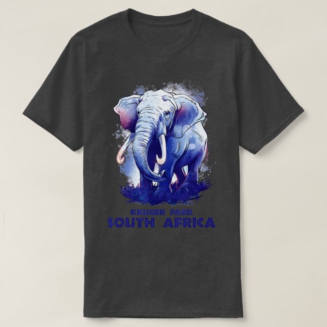 Camiseta Kruger Park Sudáfrica Safari National Park Game (Diseño del anverso)