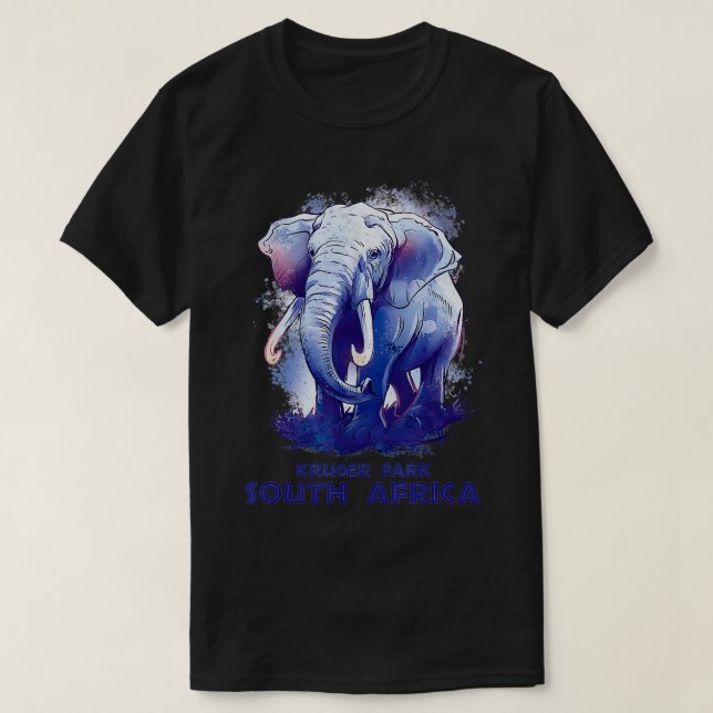 Camiseta Kruger Park Sudáfrica Safari National Park Game (Diseño del anverso)