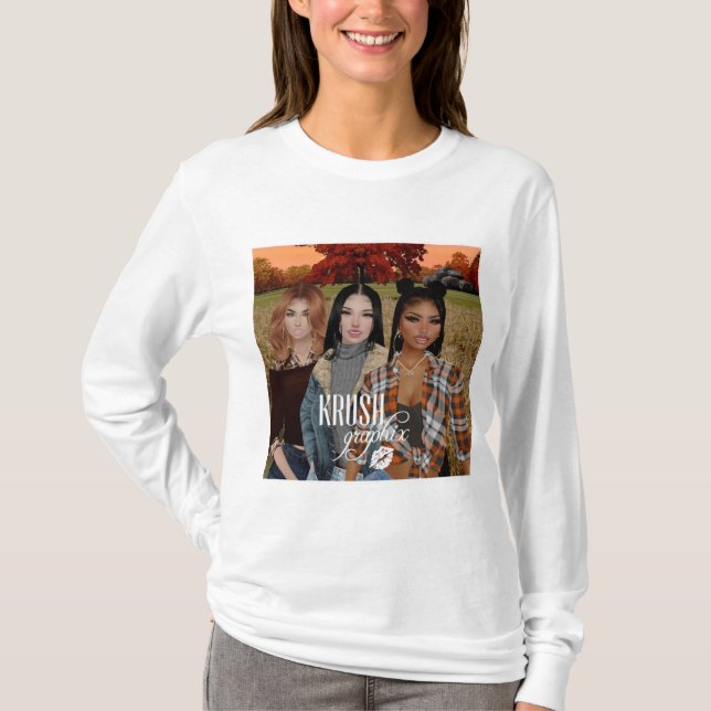 Camiseta Krush Graphix by Ahsek Novel Shirt 16 (Anverso)