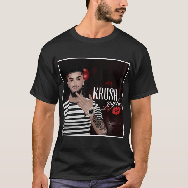 Camiseta Krush Graphix por Ahsek Novel Shirt 9 (Anverso)