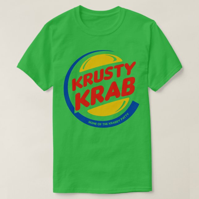 Camiseta Krusty Krab (Diseño del anverso)