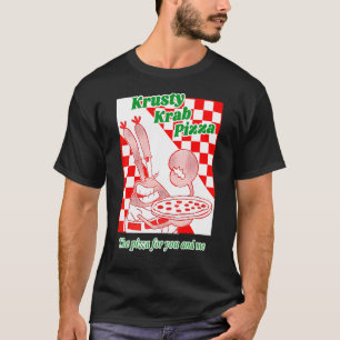 Camiseta Krusty Krab Pizza Para Hombres Mujeres