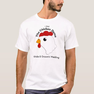 Camiseta KRW Custom Funny Chicken Dance Wedding