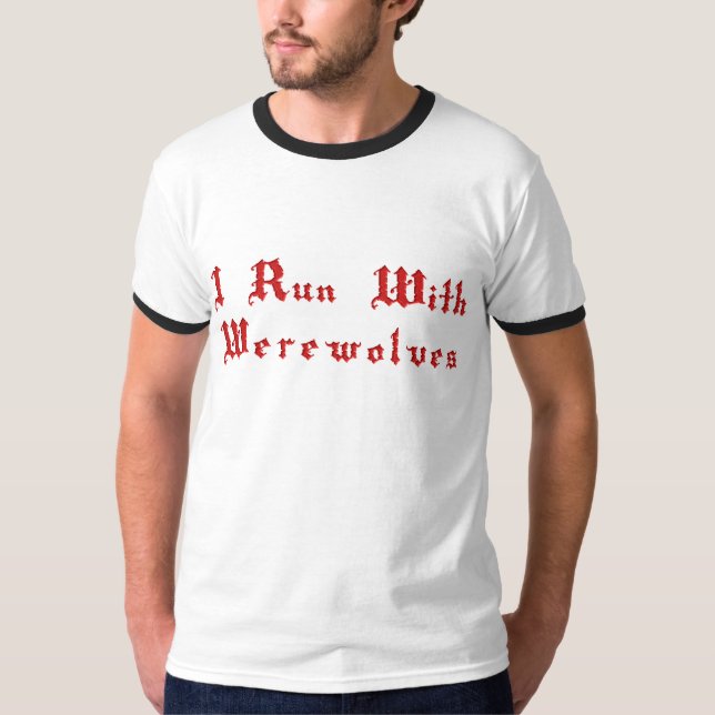 Camiseta KRW I corrido con los hombres lobos (Anverso)