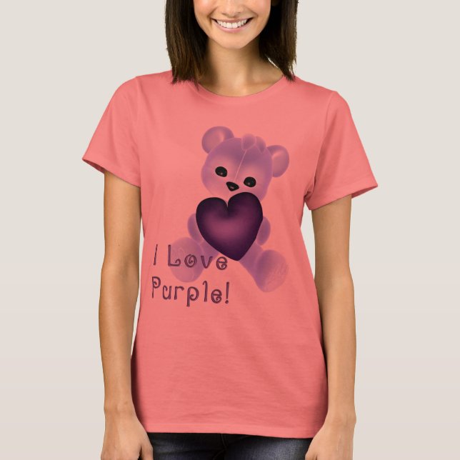 Camiseta KRW Love Purple (Anverso)