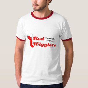 Camiseta KRW Wigglers rojo Cadillac de gusanos