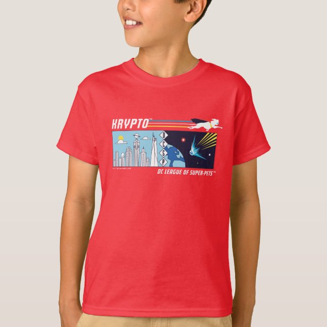 Camiseta Krypto Outer Space to Metropolis (Anverso)