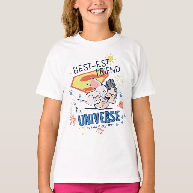 Camiseta Krypto y Superman: El mejor amigo del universo (Anverso)