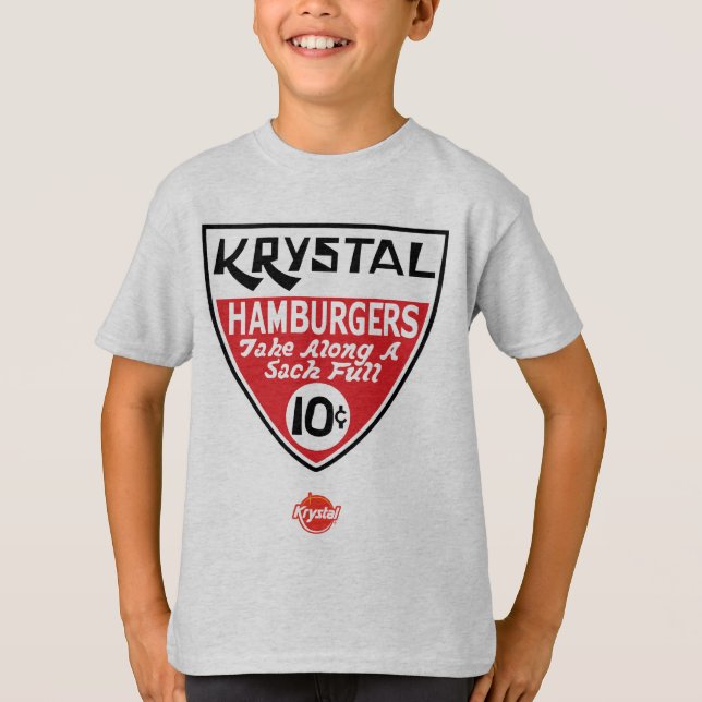 Camiseta Krystal escudo de 10 centavos (Anverso)