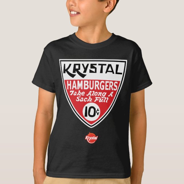 Camiseta Krystal escudo de 10 centavos (Anverso)