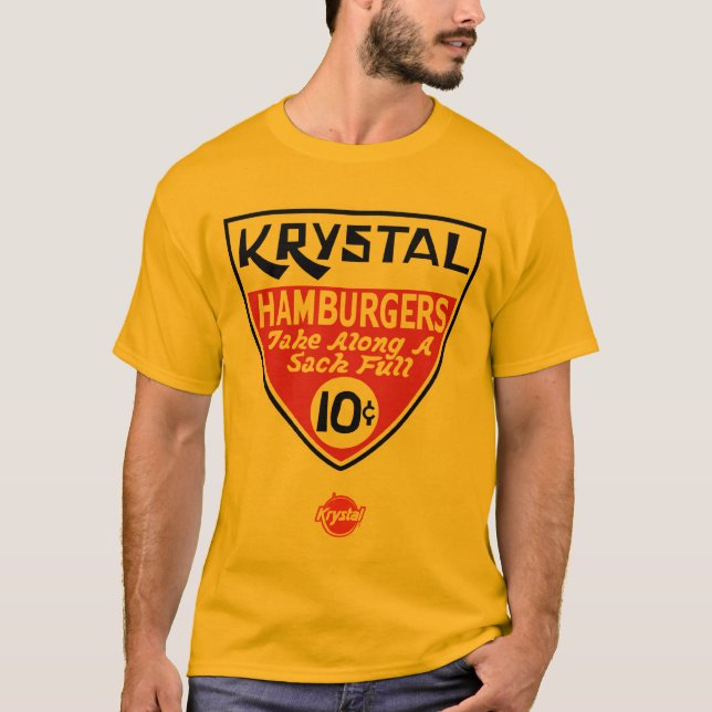 Camiseta Krystal escudo de 10 centavos (Anverso)