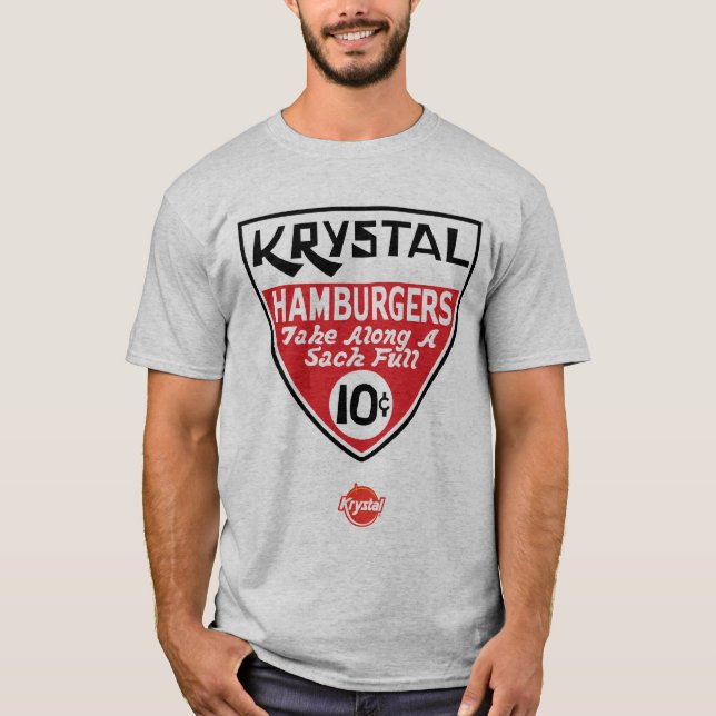 Camiseta Krystal escudo de 10 centavos (Anverso)