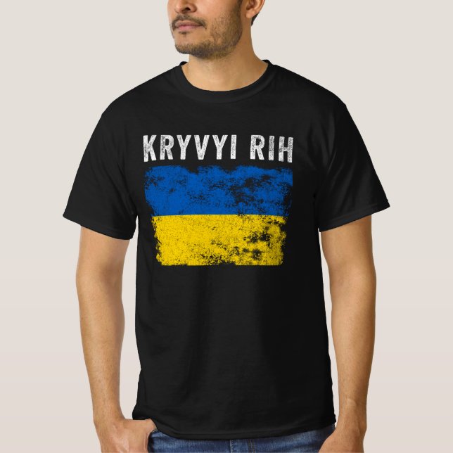 Camiseta Kryvyi Rih Patriótico ucraniano (Anverso)