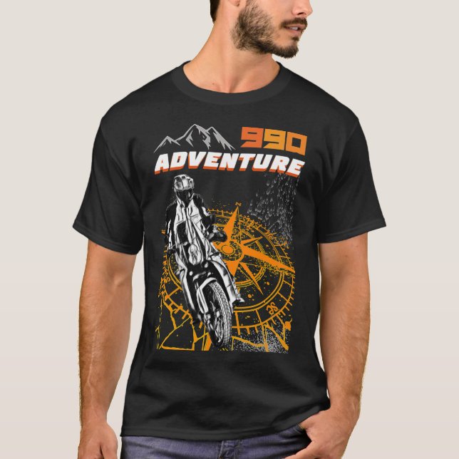 Camiseta KTM 990 Adventure Rider 2020 Classic T-Shirt (Anverso)
