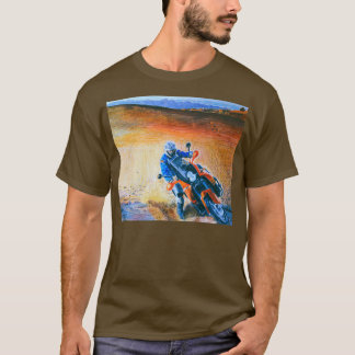 Camiseta KTM 990 Aventura mordiendo el polvo 