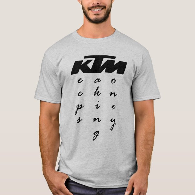 Camiseta KTM KeepsTakingMoney Motorcycle / Motorbike (Anverso)