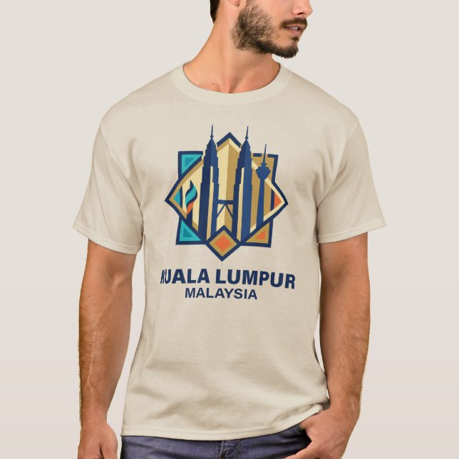 Camiseta Kuala Lumpur Malaysia Southeast Asia (Anverso)