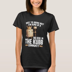 Camiseta Kubb King Viking Chess Jugador Lawn Juego Kubb
