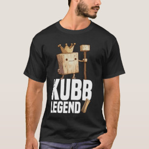 Camiseta Kubb Leyenda Viking Chess Jugador Lawn Juego Kubb