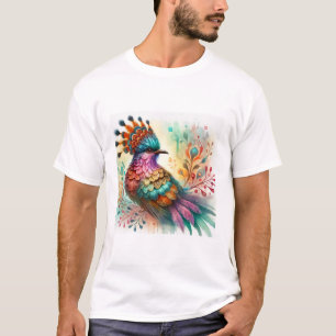 Camiseta Kubla Bird in a Serene Spring 260824AREF103 - Wate