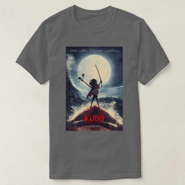 Camiseta kubo and the two strings 4 (Diseño del anverso)