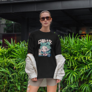 Camiseta Kuchisake Onna Yokai Japonés