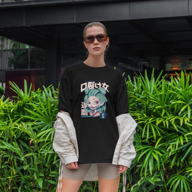 Camiseta Kuchisake Onna Yokai Japonés (Subido por el creador)