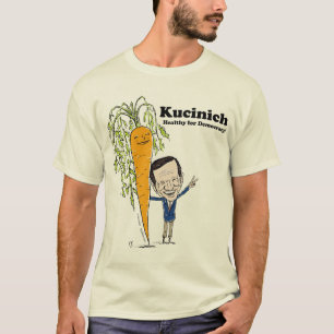 Camiseta ¡Kucinich - sano para la democracia!