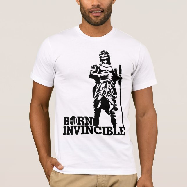 Camiseta Kudarat invencible nacido (Anverso)
