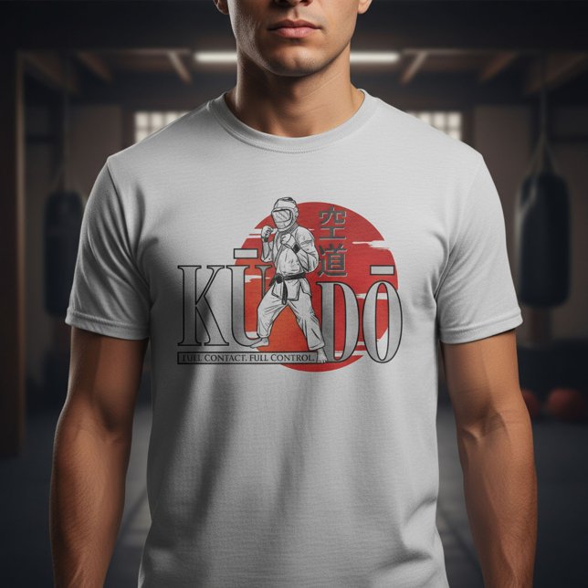 Camiseta Kudo Martial Art – Full Contact, Full Control (Subido por el creador)