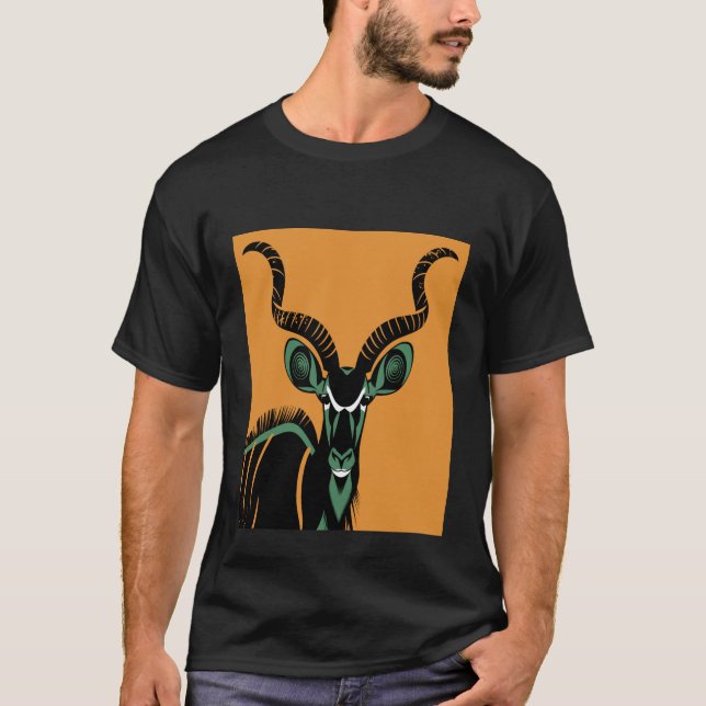 Camiseta Kudu estilizado (Anverso)
