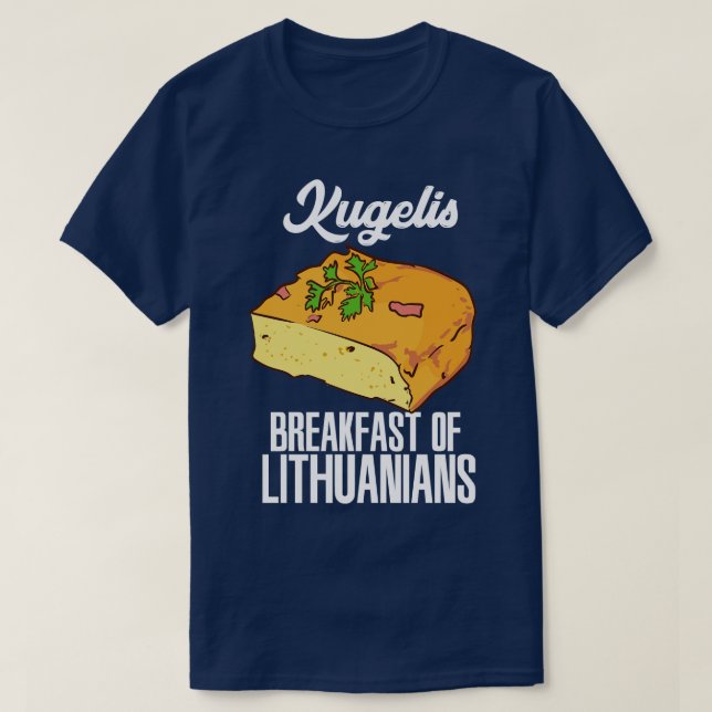 Camiseta Kugelis Lituano Orgulloso Lituania (Diseño del anverso)