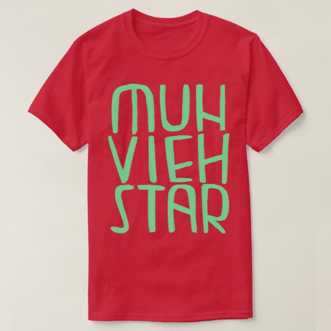 Camiseta Kuhbauer Bauernhof Muhviehstar (Diseño del anverso)