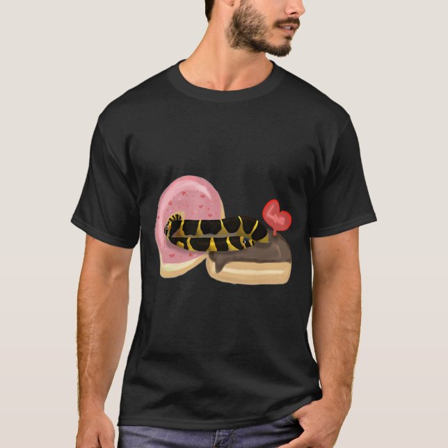 Camiseta Kuhli Loach en Donuts (Anverso)