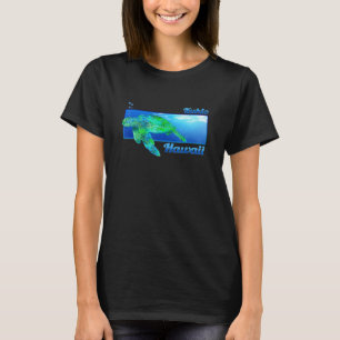 Camiseta Kukio Hawaii Swimming Honu